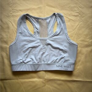 Nine West Active Women's Light Gray Crop Top